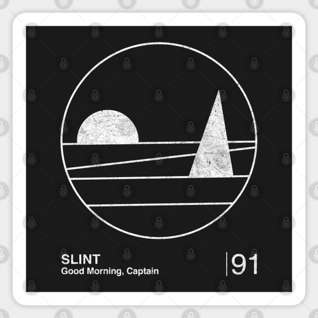 Slint / Minimalist Graphic Artwork Design Sticker by saudade